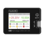 Original ToolkitRC M7 200W 10A Balance Ladegerät Entlader mit Spannungs signal tester für 1-6S Lipo Batterie